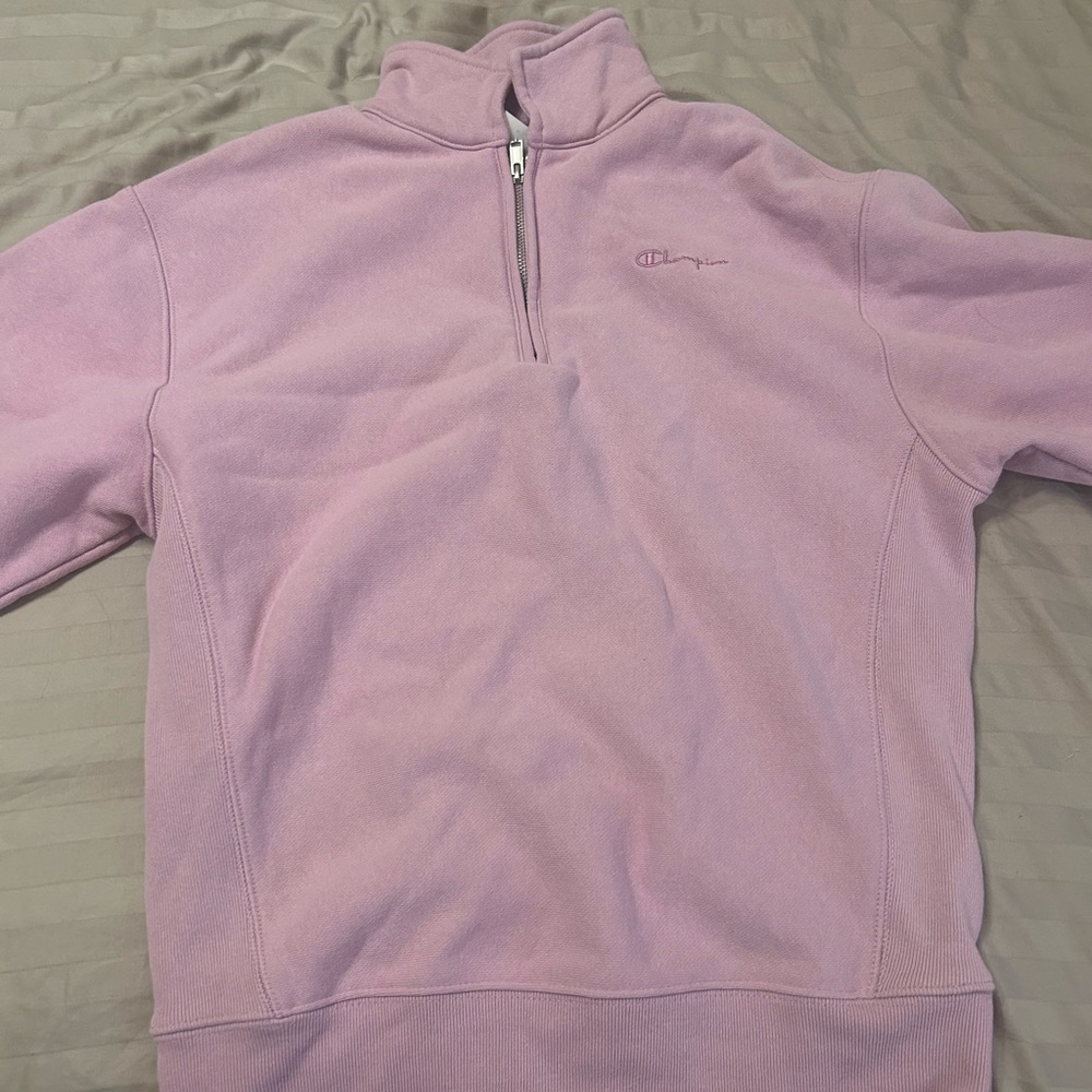 Pink champion sweatshirt